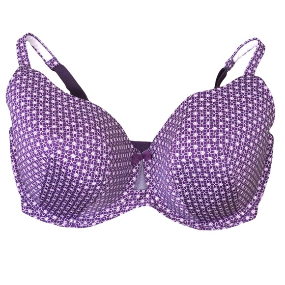 Cacique Intimates & Sleepwear 38h Cacique Cooling French Full Coverage Underwire Bra Purple